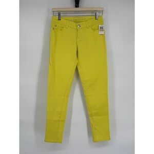Celebrity Pink Yellow Punch Jeans Women's Size 3 NEW Skinny Colored‎ Denim